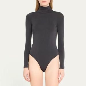Skims Essential Mock Neck Long Sleeve Bodysuit  Women’s 4X-5X